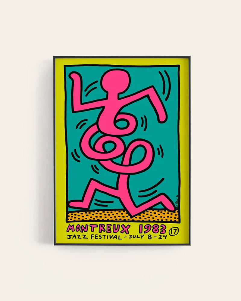 Empty Wall 蒙特勒爵士音乐节 1983 年音乐海报 (50x70)