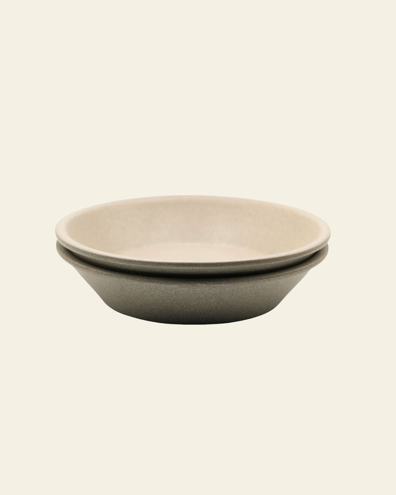 OYOY Living Design Yuka Deep Plate, Set of 2 - Stone