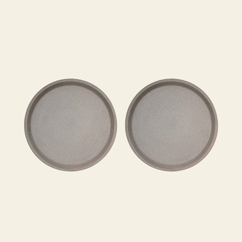 OYOY Living Design Yuka Lunch Plate, Set of 2 - Stone