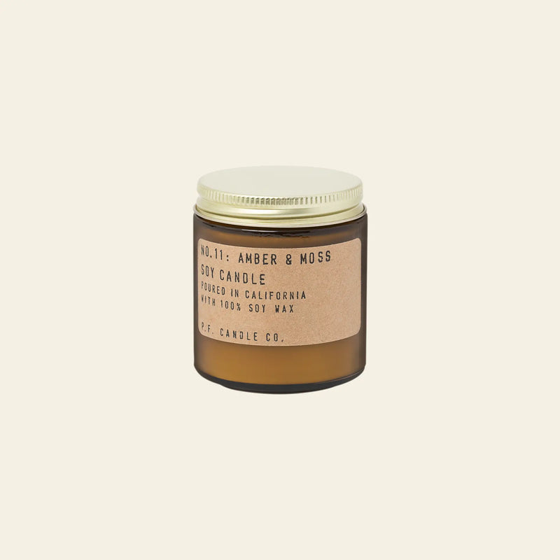 PF Candle Co. 11号琥珀苔藓迷你蜡烛(3.5盎司)