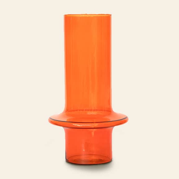 Urban Nature Culture Vase Recycled Glass, Paprika