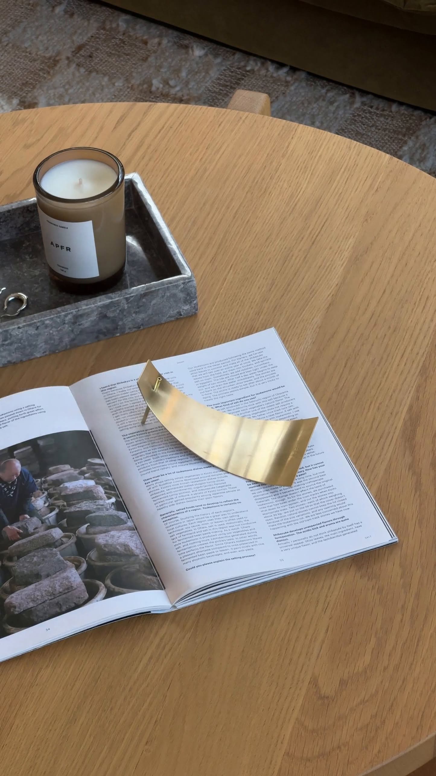APFR Brass Incense Stand