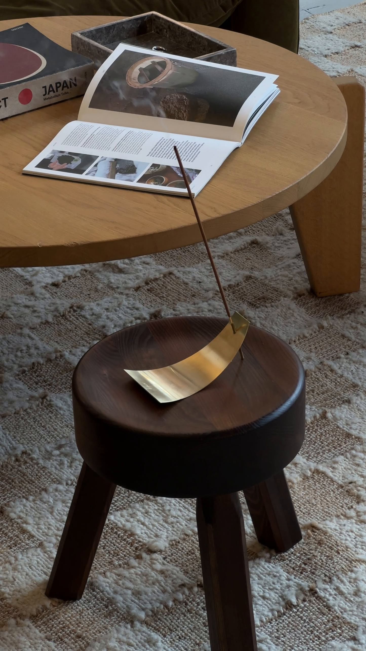 APFR Brass Incense Stand