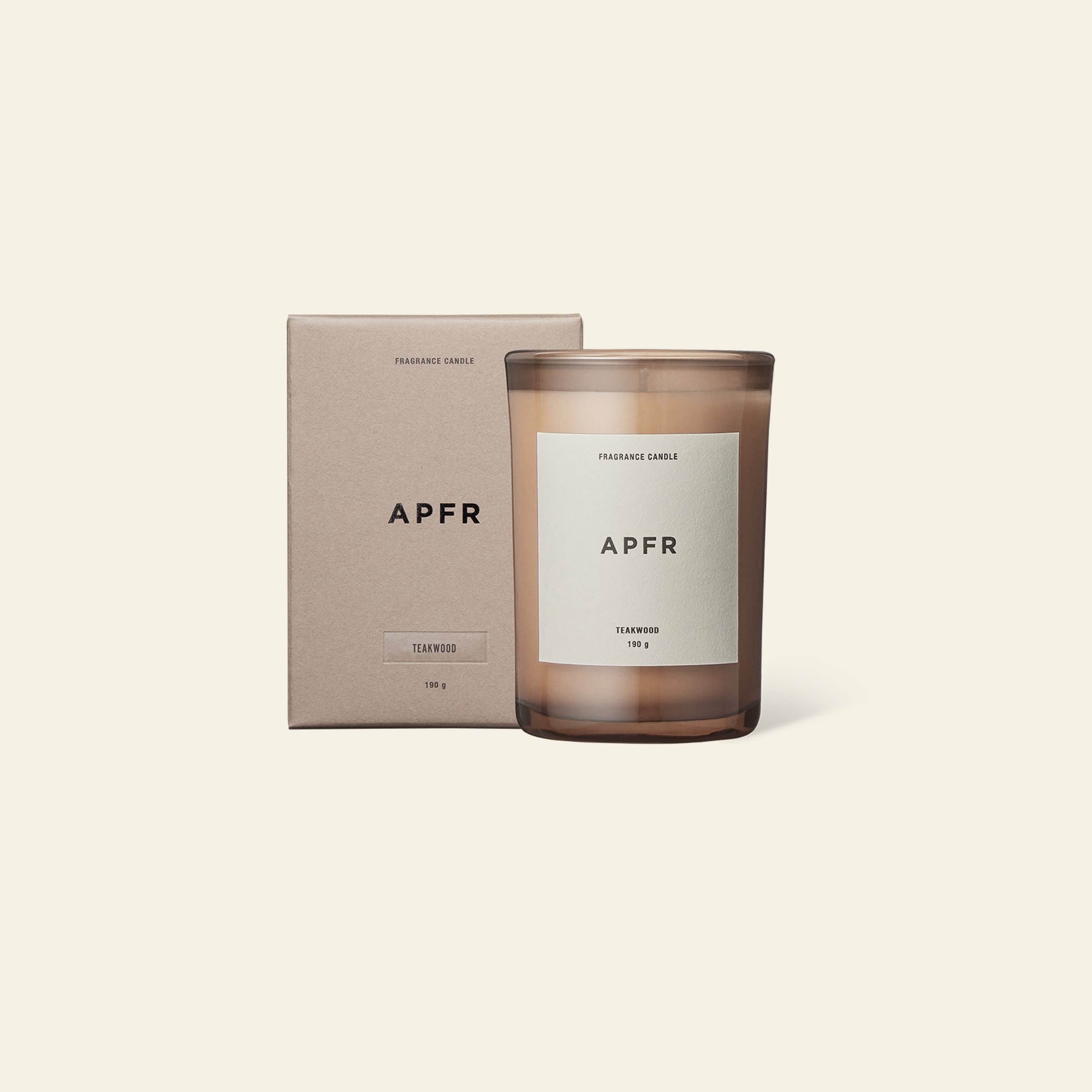APFR Fragrance Candle - Teakwood