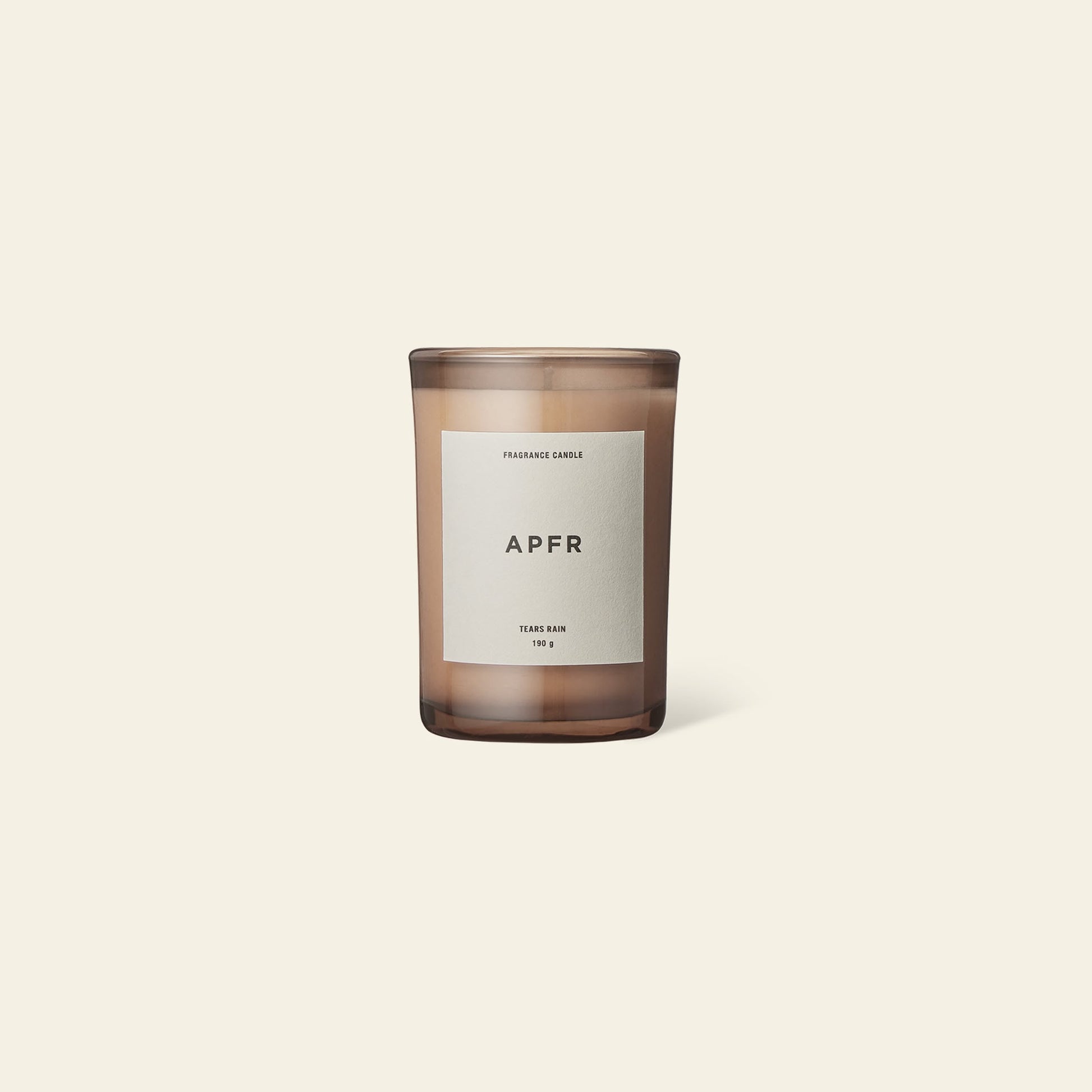 APFR Fragrance Candle Tears Rain
