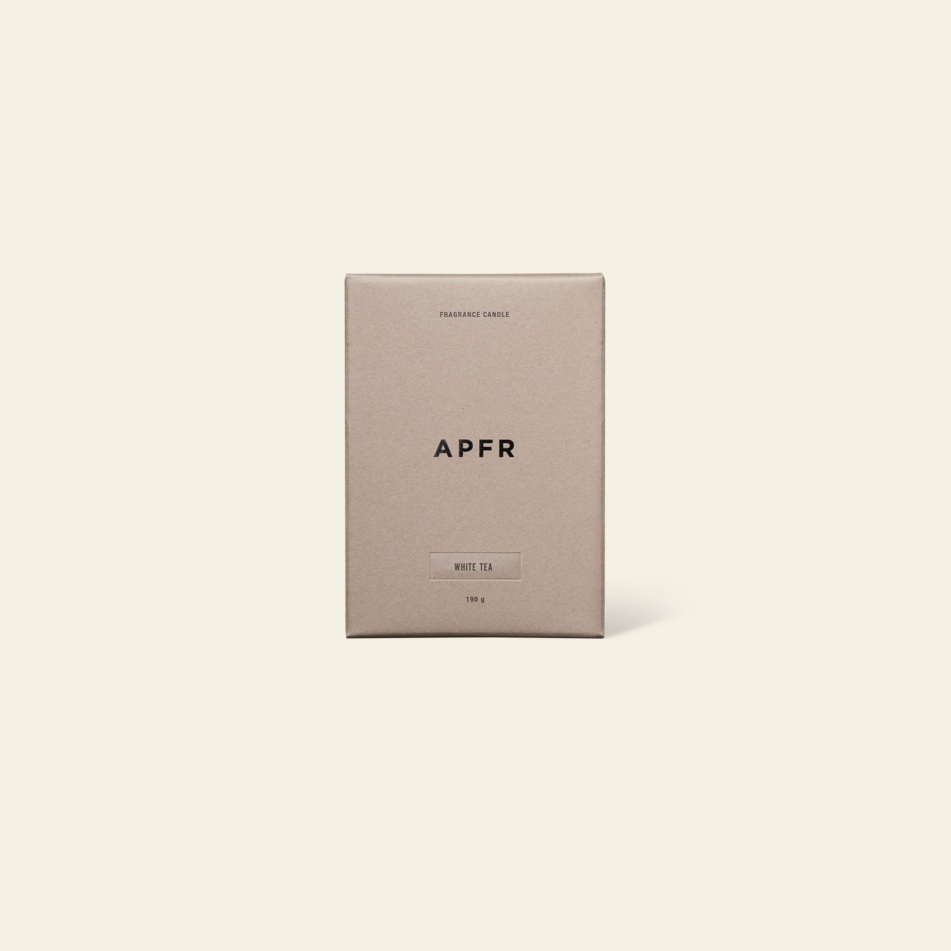 APFR Fragrance Candle White Tea
