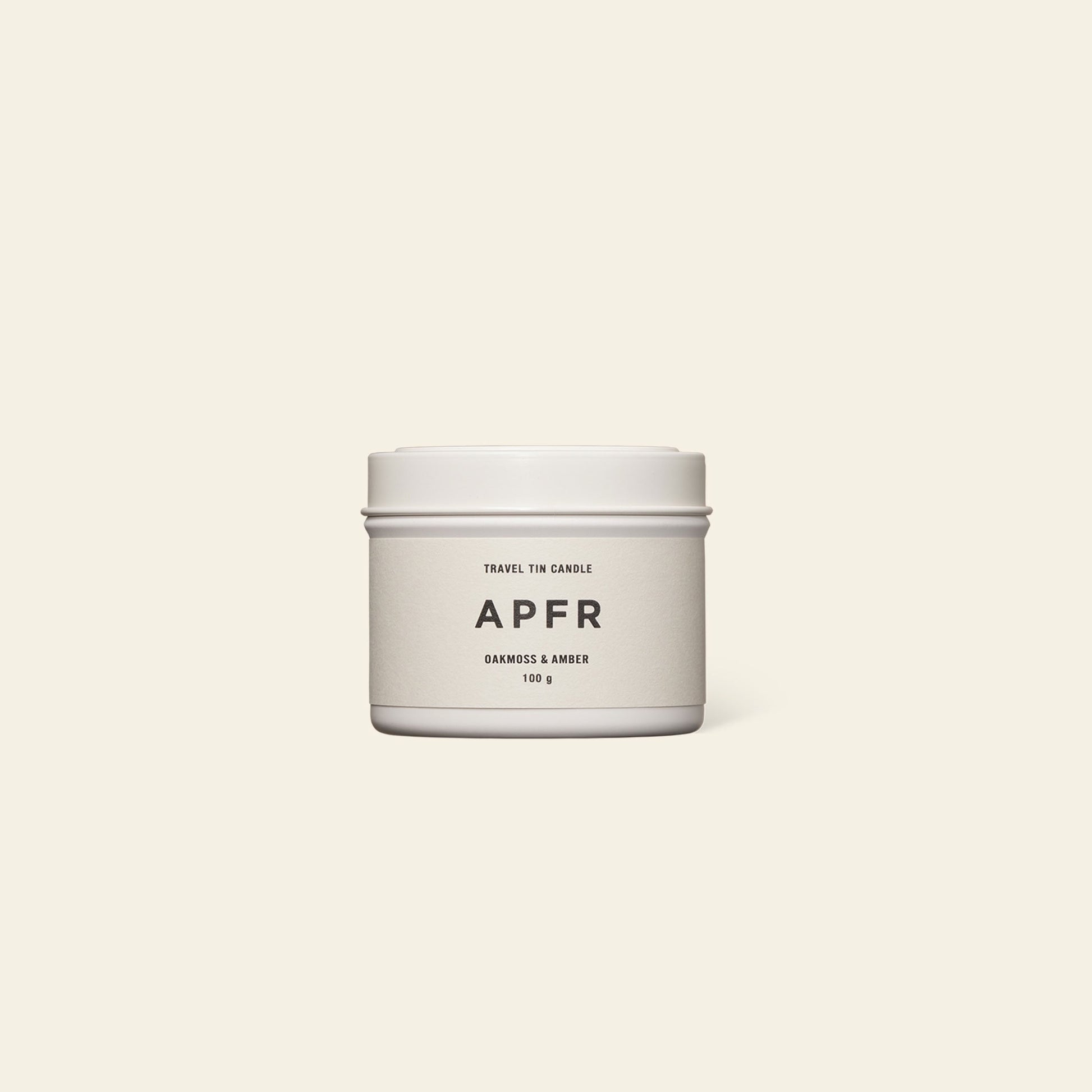 APFR Travel Tin Candle Oakmoss & Amber