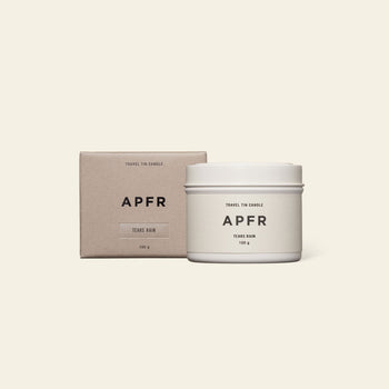APFR Travel Tin Candle Tears Rain