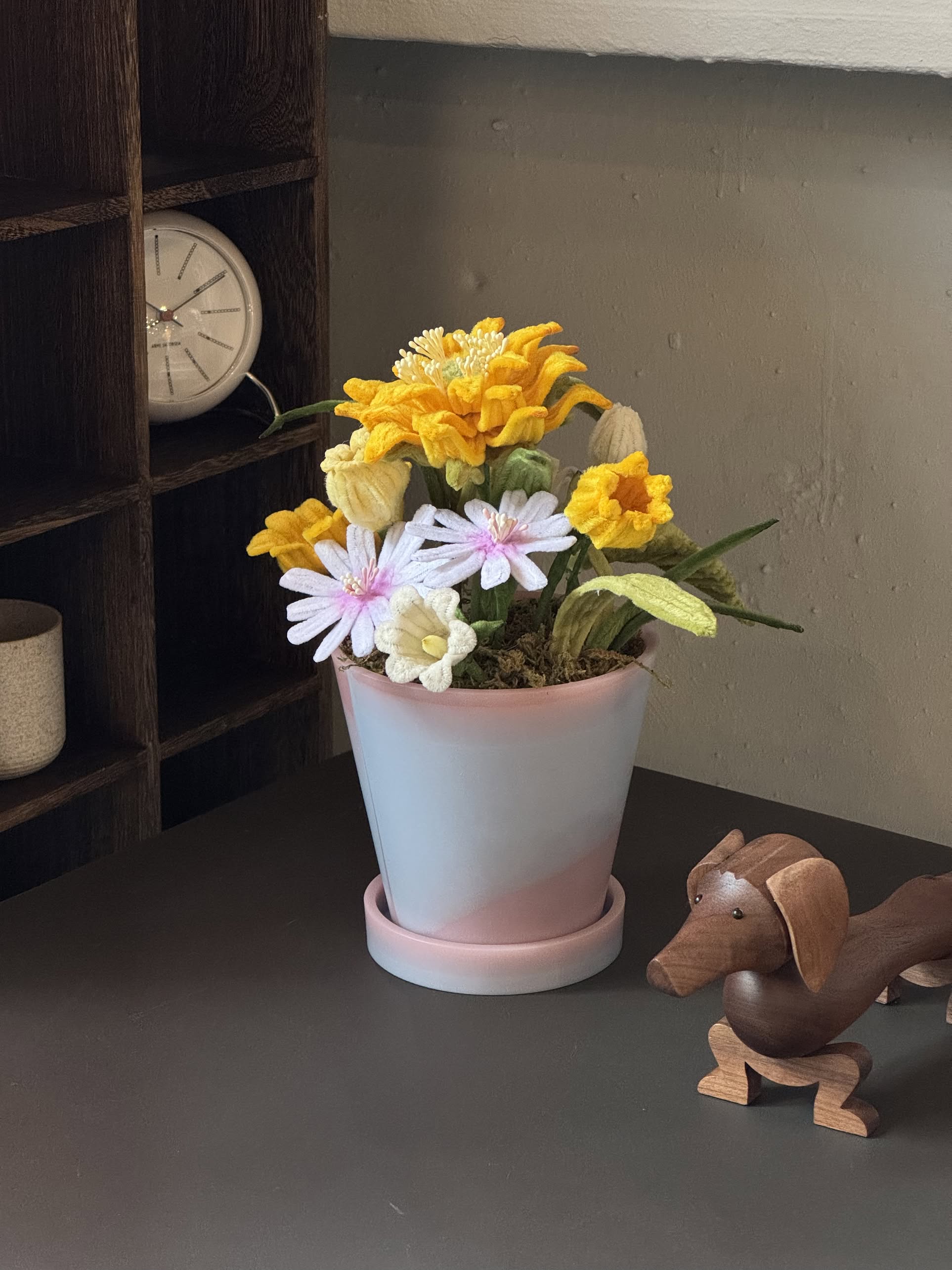 Ah!GUGU x Stacked Store Bloom in Golden Hour - Handcrafted Flowers