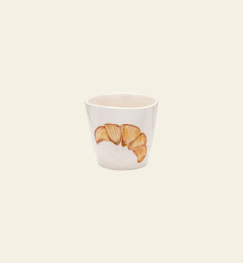 Anna + Nina Croissant Espresso Cup