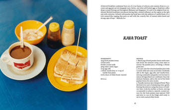 Enjoy a cup of coffee, soft-boiled eggs, and kaya toast as featured in Apartamento PENANG: Recipes & Wanderings Around an Island in Malaysia by Apartamento—a delicious Malaysian journey on your plate.