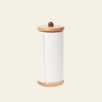 Areaware Spool Paper Towel Holder Natural