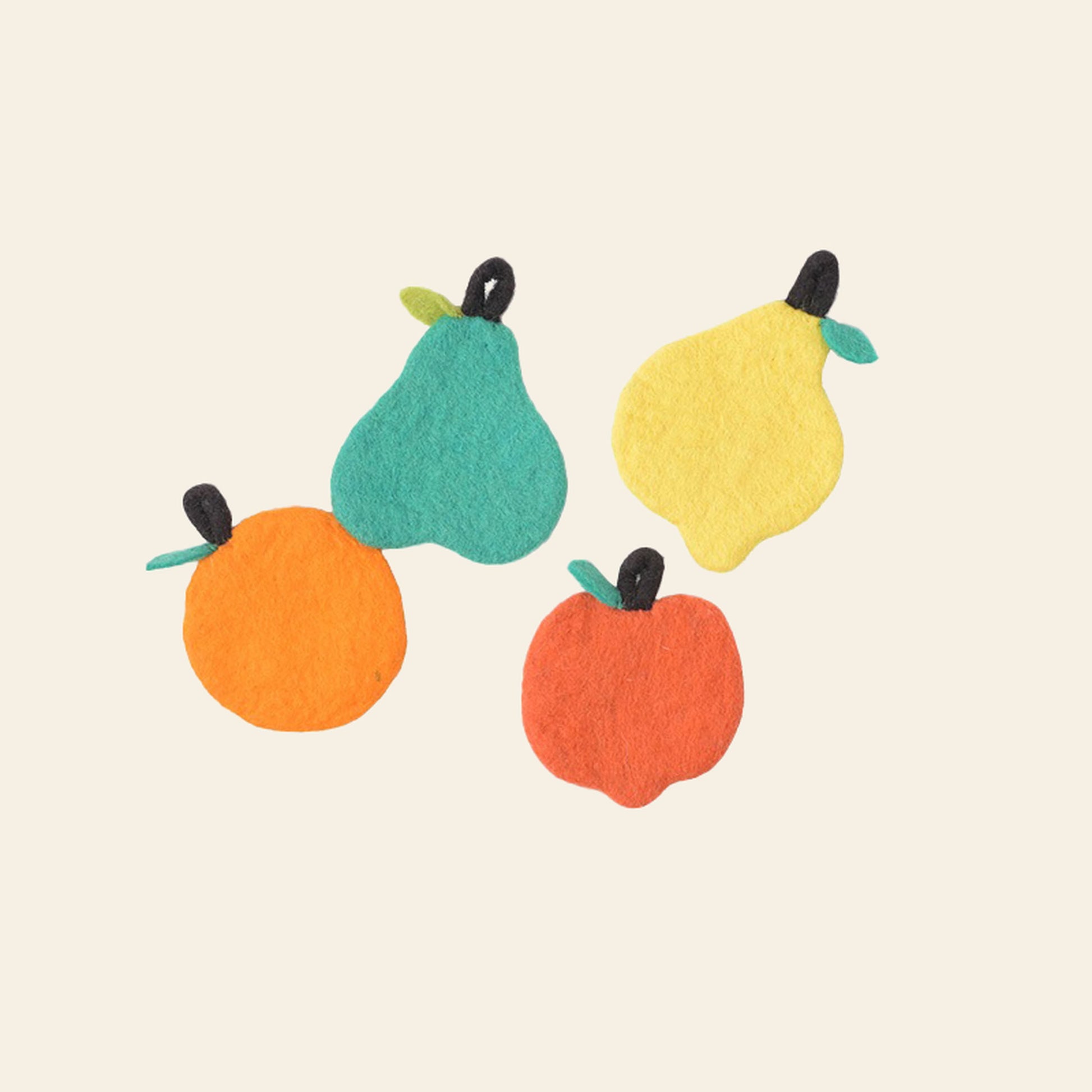 Aveva Design Fruit Coasters Set of 4