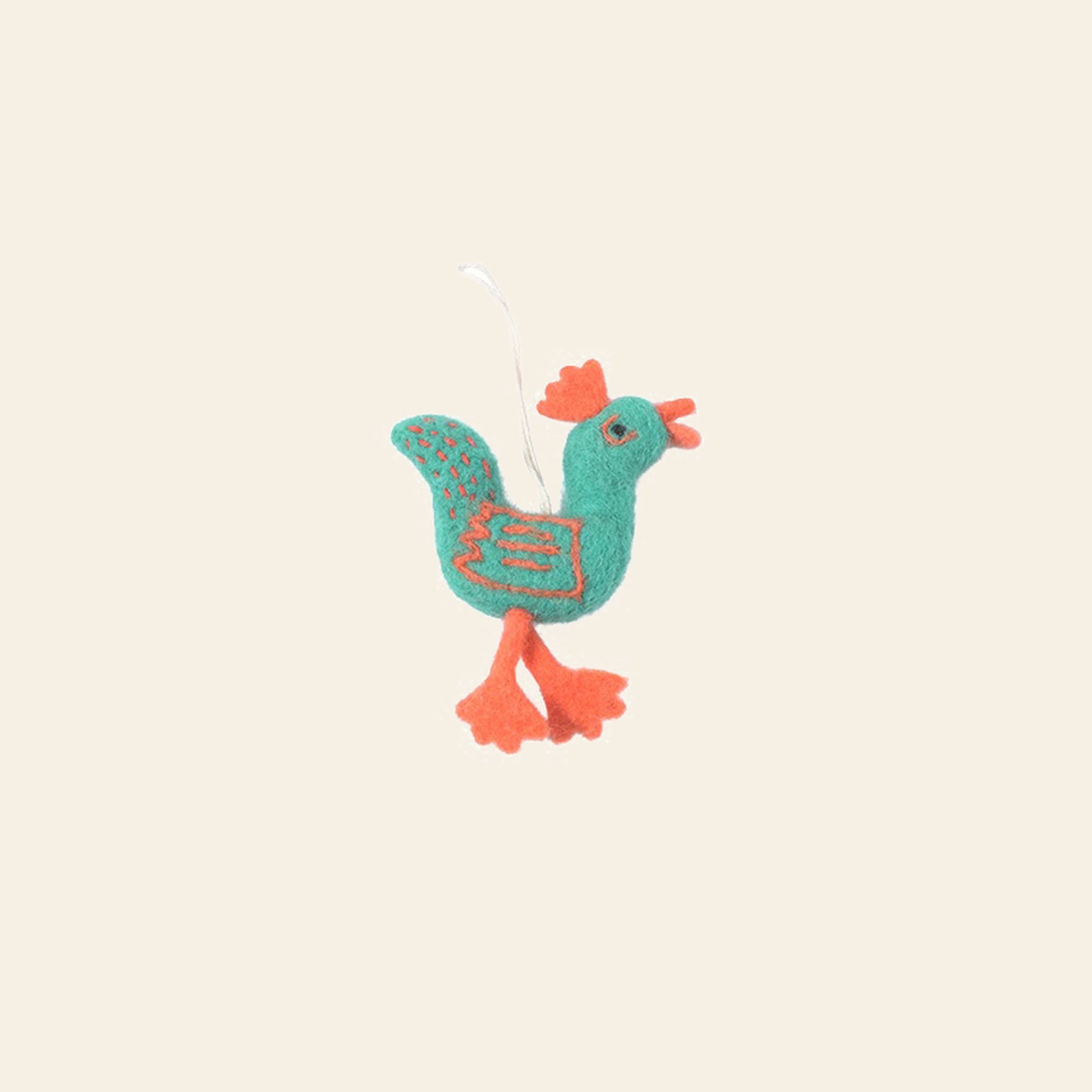 Aveva Design Funky Rooster S Green