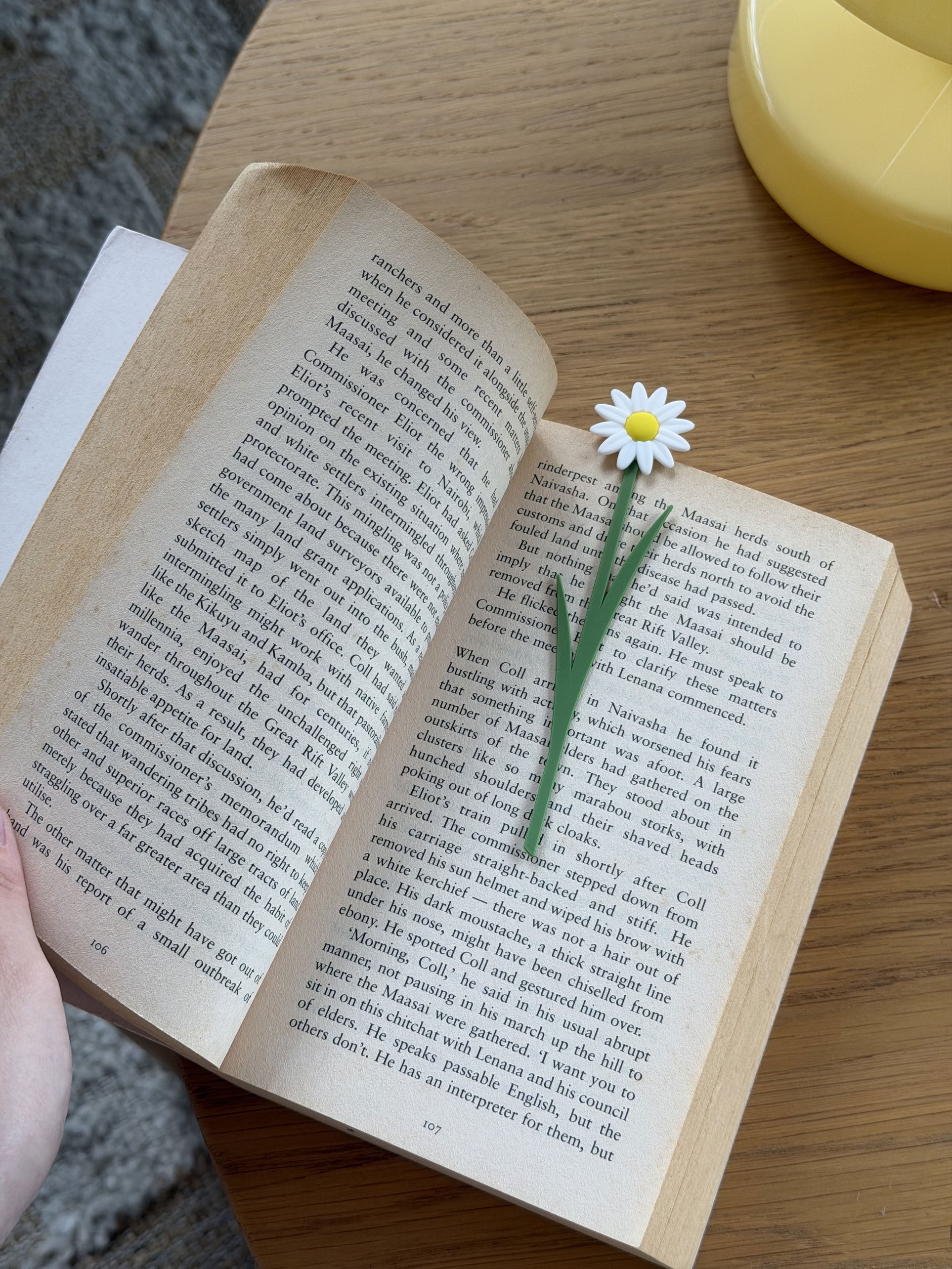 Balvi Language of Flowers Bookmark Daisy
