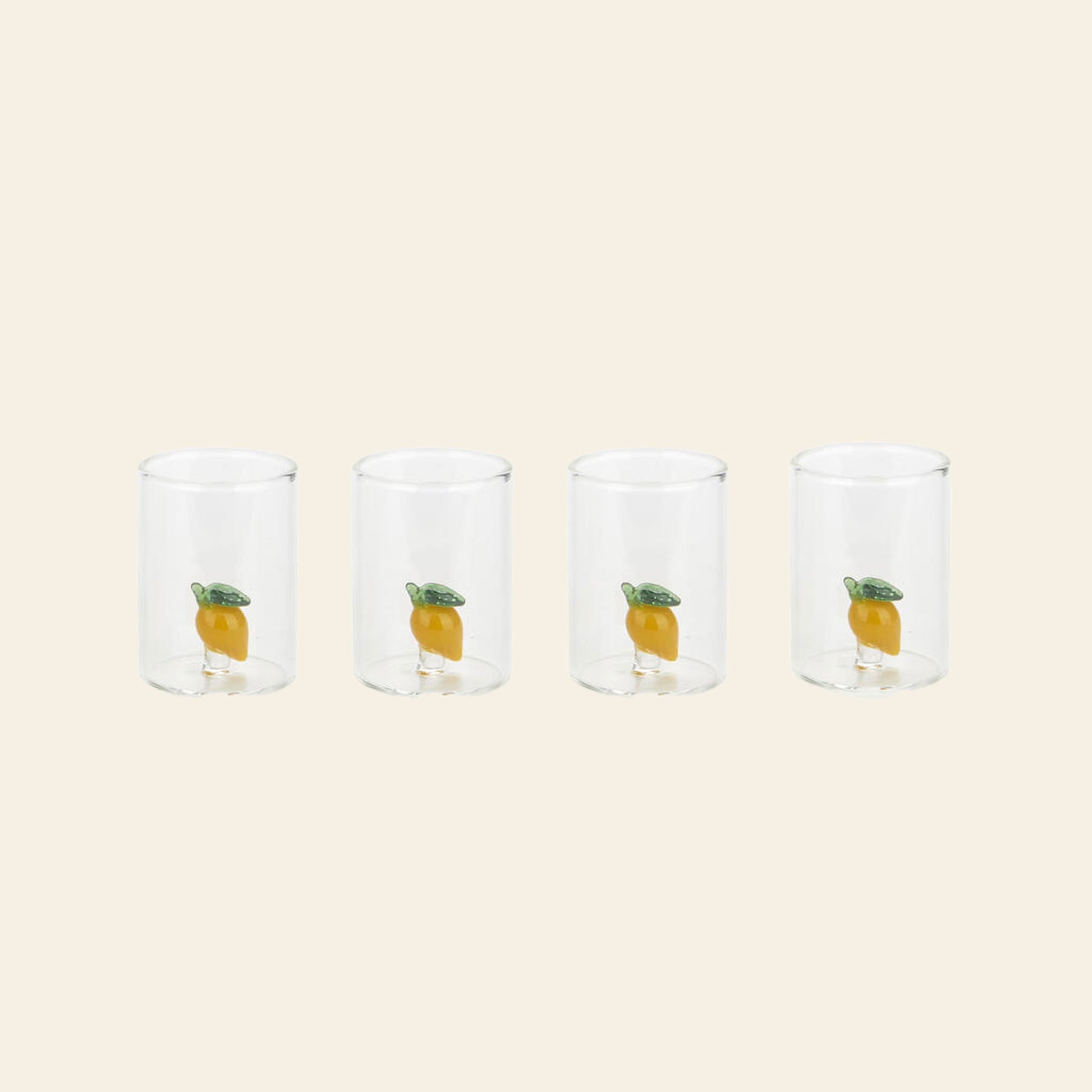 Balvi Lemon Shot Glasses Set of 4