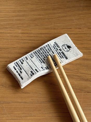 Bernadette Huang Pantry Staples Receipt Sculpture Mini
