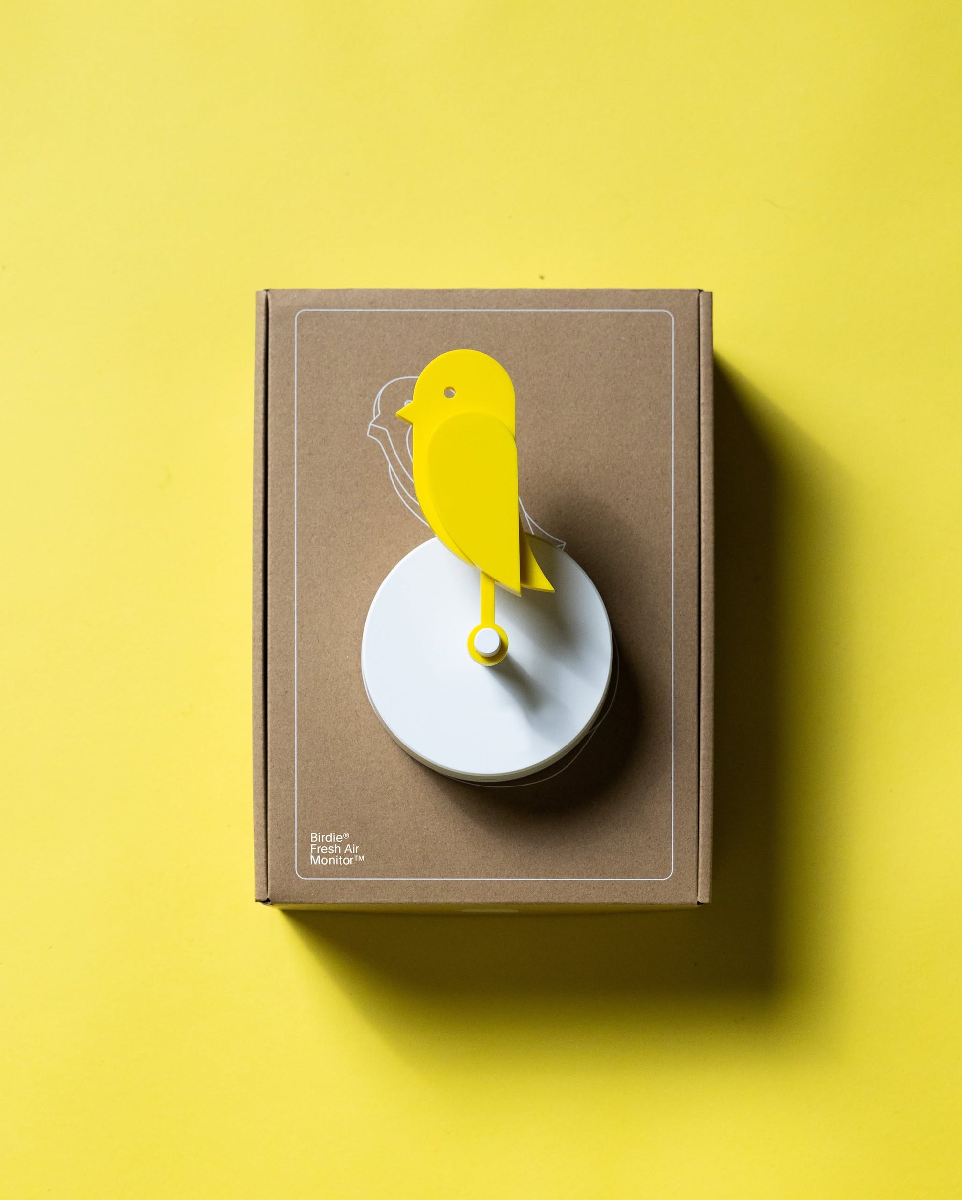 Birdie Fresh Air Monitor Yellow