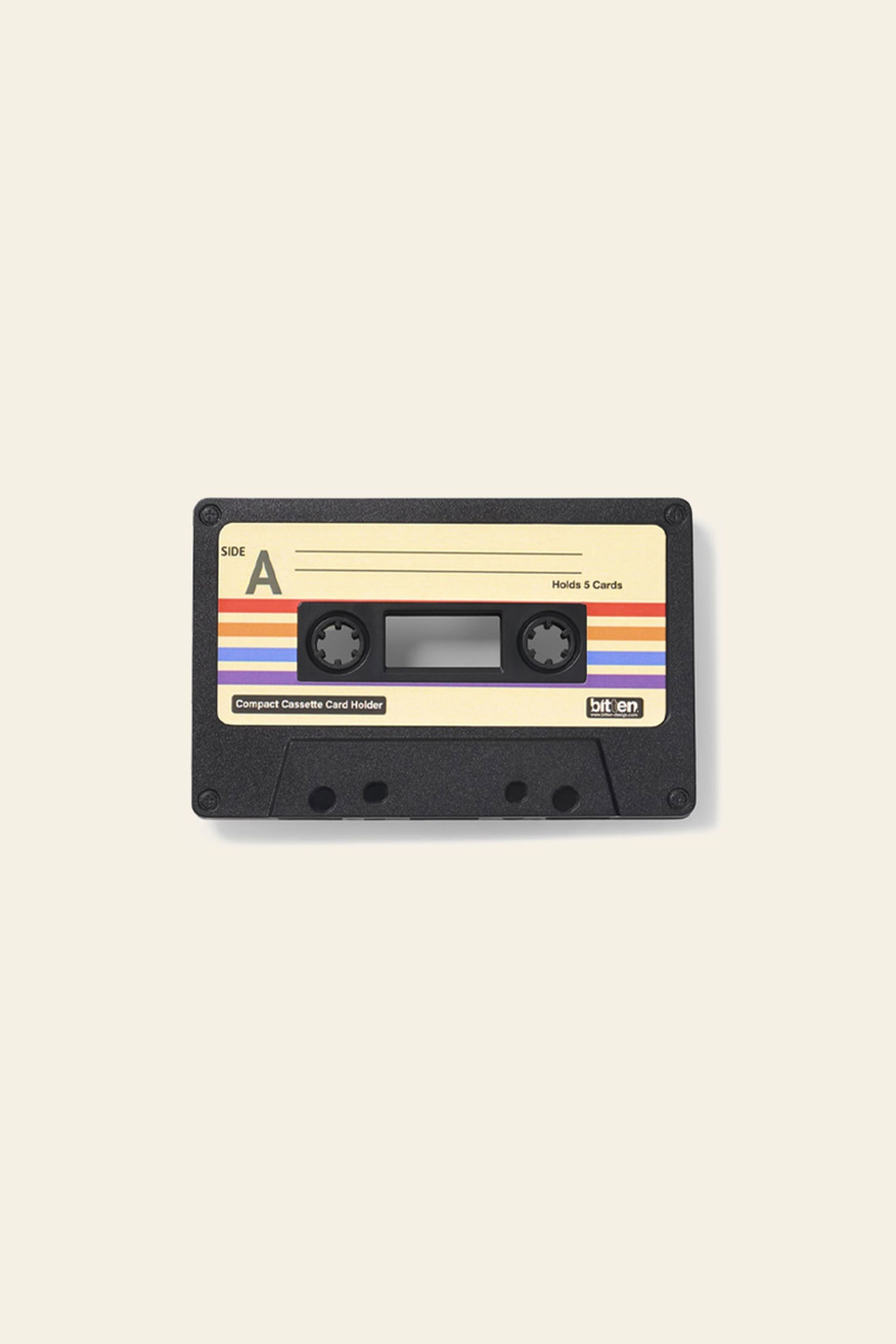 Bitten Cassette Card Holder Black
