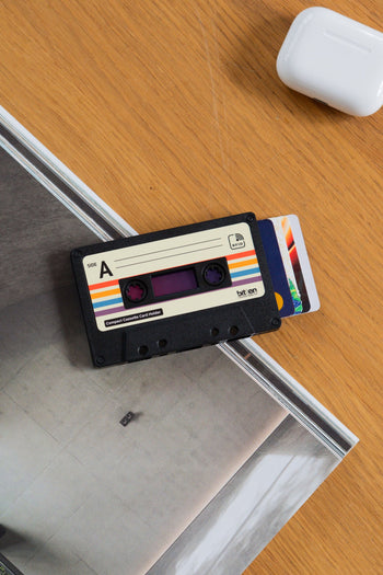 Bitten Cassette Card Holder Black