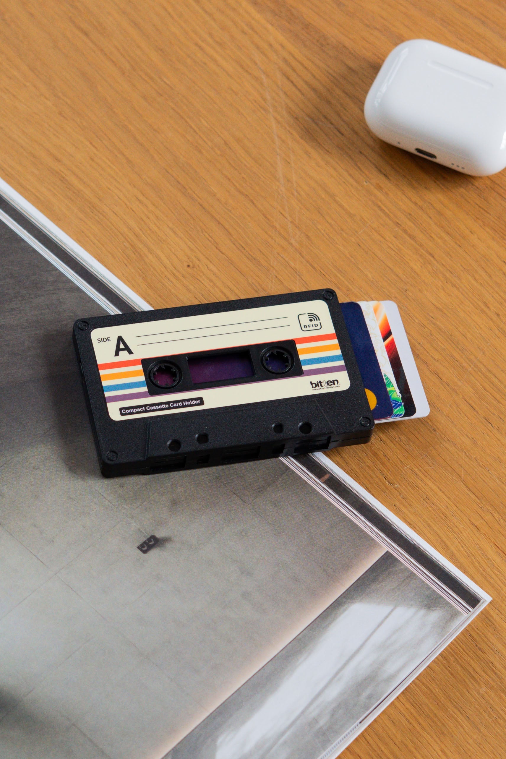 Bitten Cassette Card Holder Black