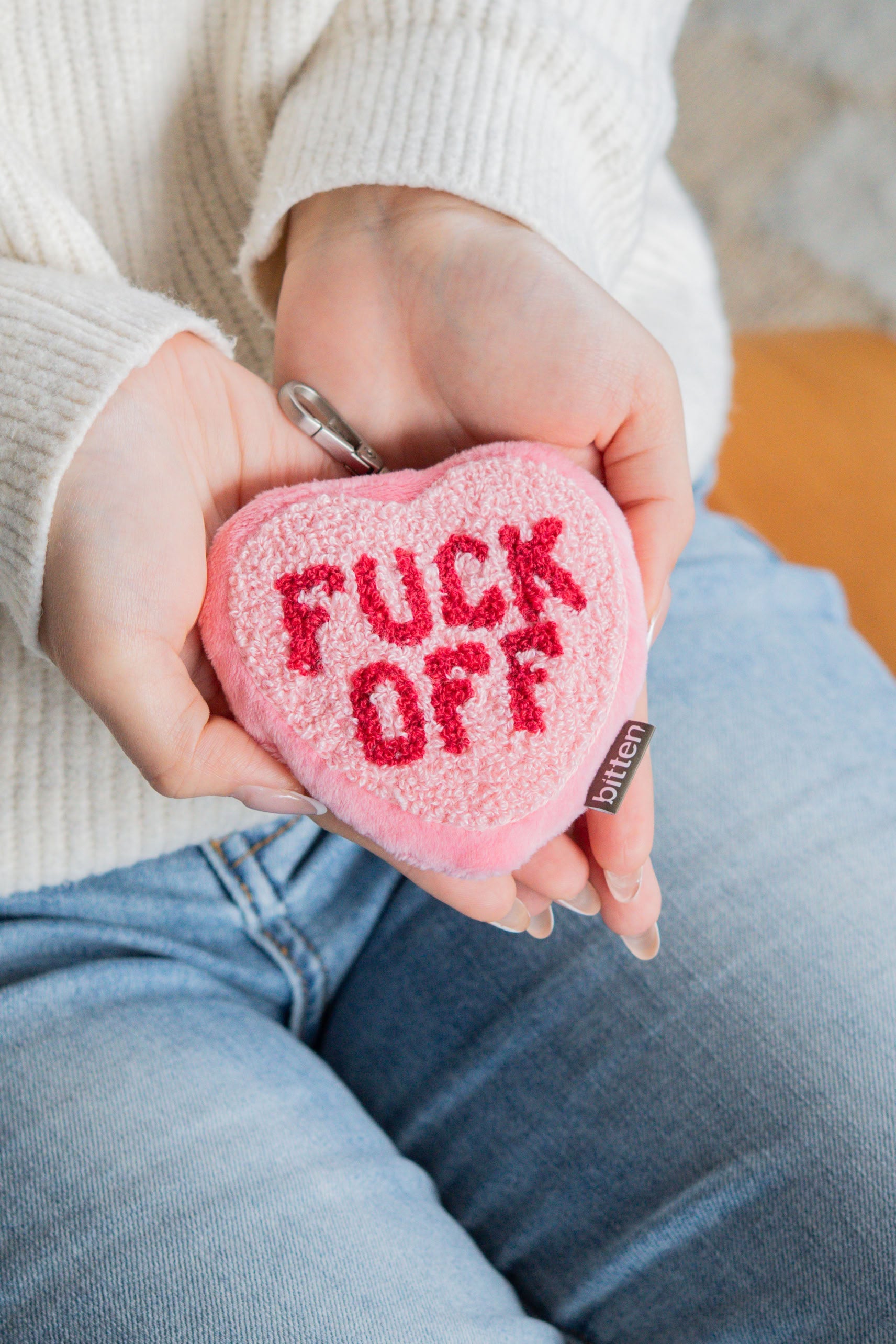 Bitten Keyfriend Fuck Off Heart