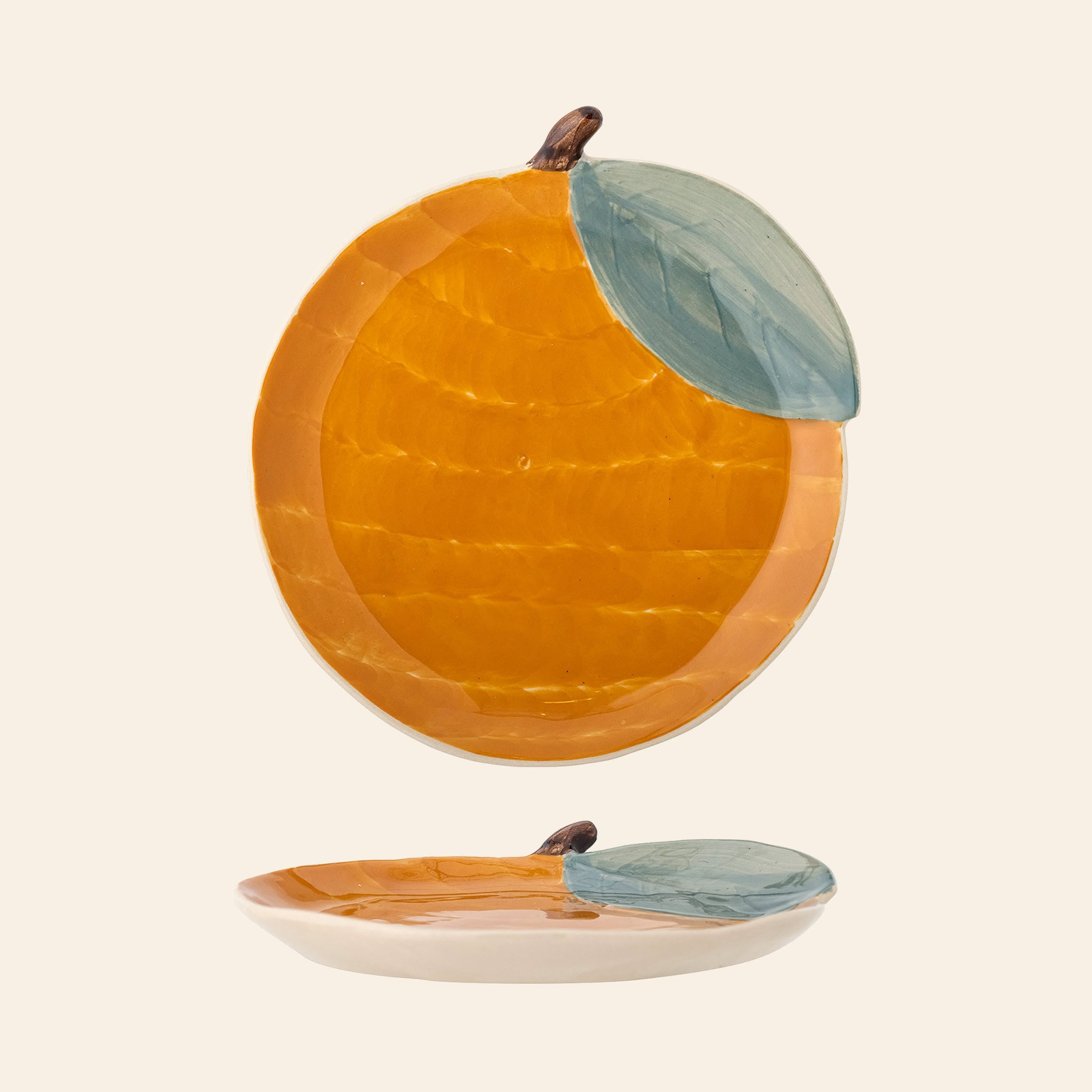 Bloomingville Agnes Plate - Orange