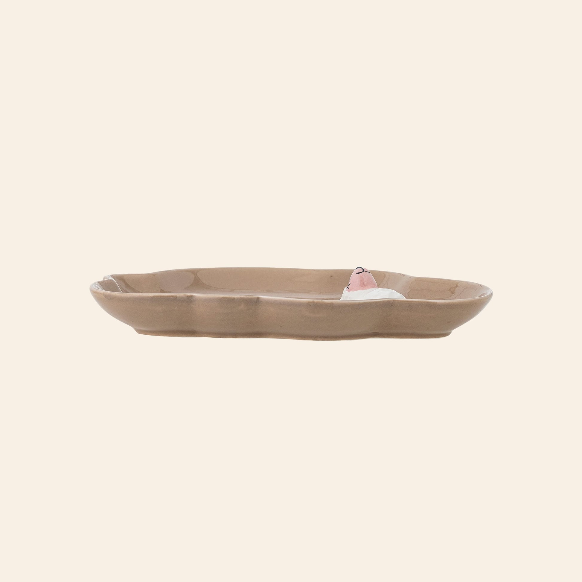 Bloomingville Dolly Plate Brown