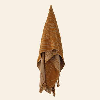 Bloomingville Ginna Throw Brown