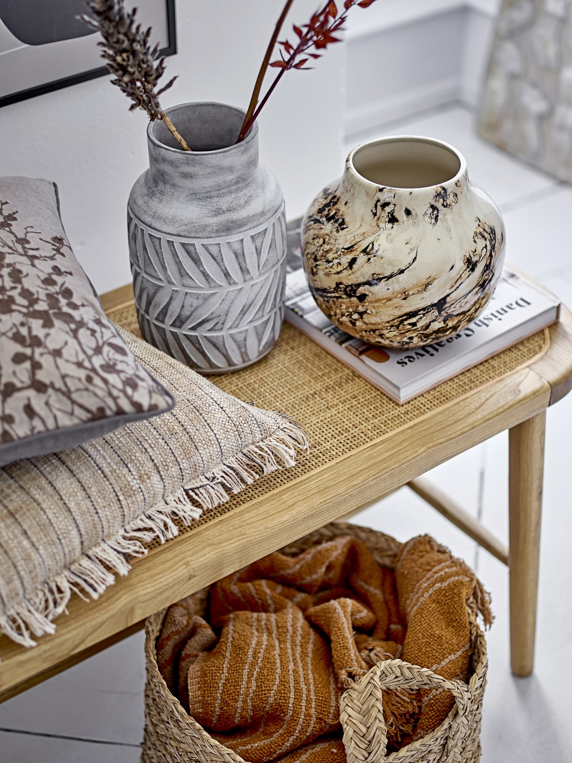 Bloomingville Ginna Throw Brown