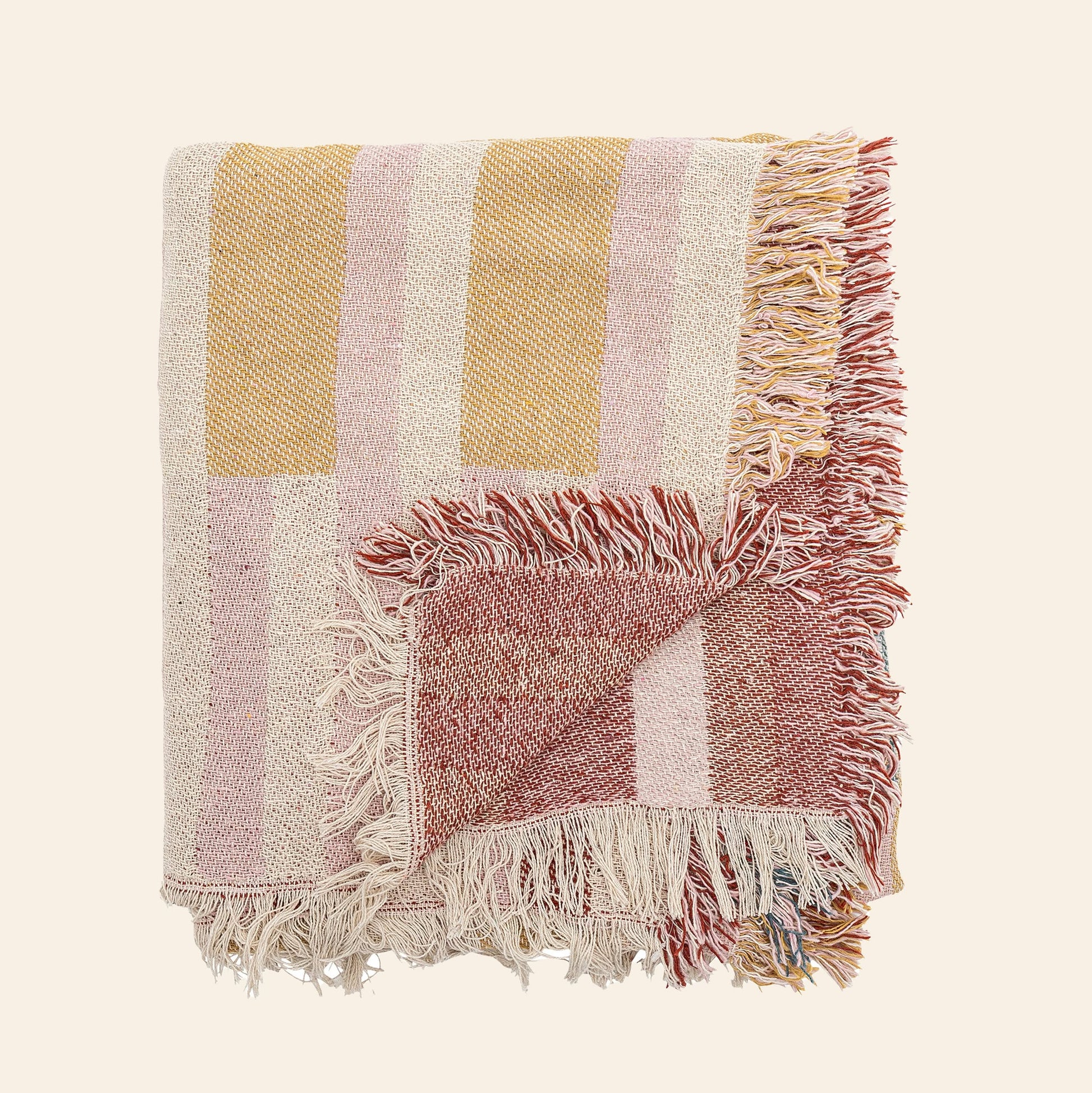 Bloomingville Lane Throw Multicolour