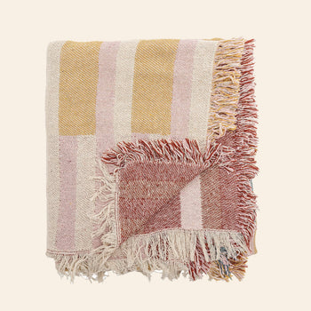 Bloomingville Lane Throw Multicolour