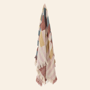 Bloomingville Lane Throw Multicolour