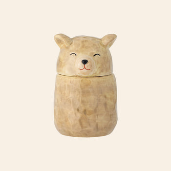 Bloomingville Puk Jar Brown