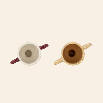 Bloomingville Trophy Cup Set of 2 Multicolour