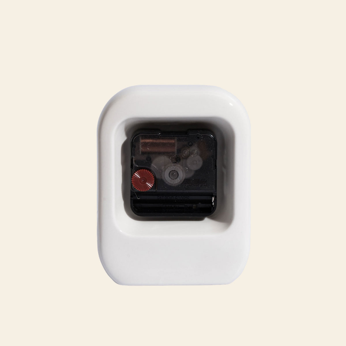 Bmix Studio x INAP Edition Ceramic Desk Clock 03 Black Hands