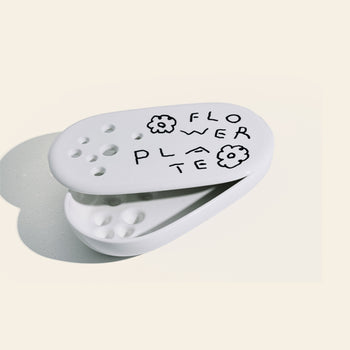 Bmix Studio x INAP Edition Flower Plate White