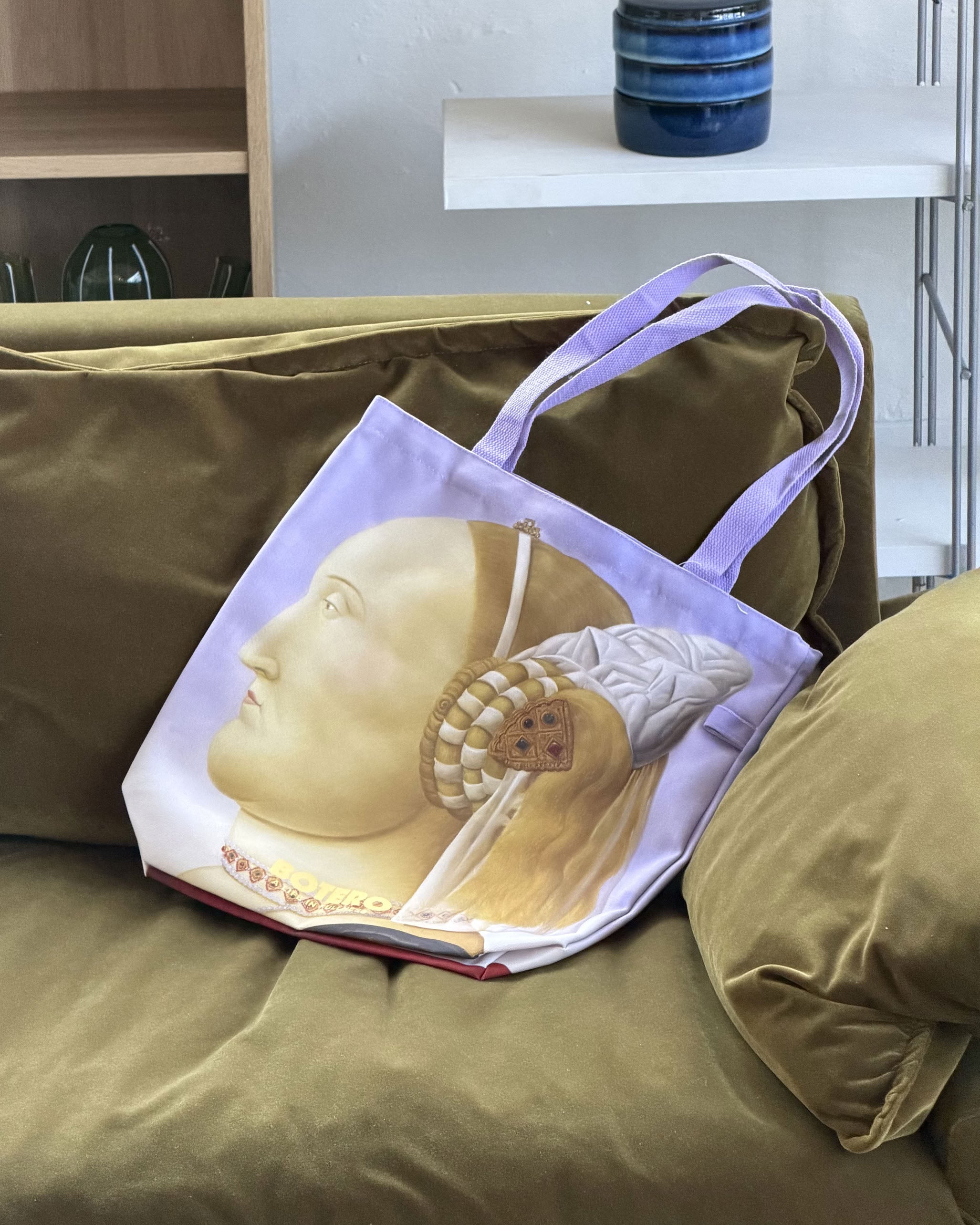 Botero Frederico da Montefeltro & Battista Sforza Tote Bag