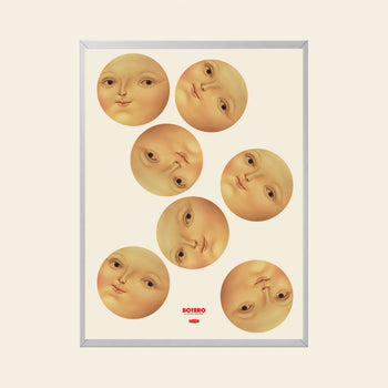 Botero Mona Lisa Faces Poster (30x40)
