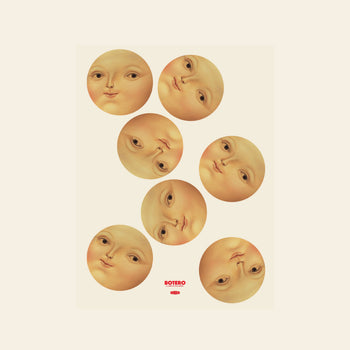 Botero Mona Lisa Faces Poster (30x40)