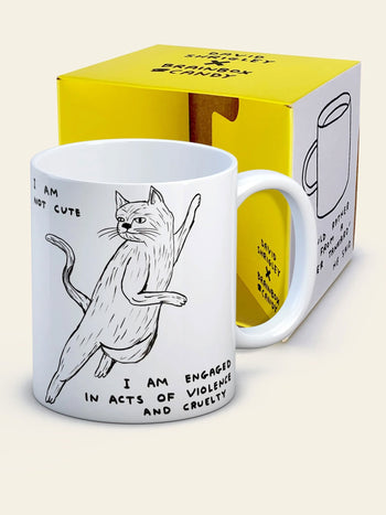 Brainbox Candy David Shrigley I Am Not Cute Mug
