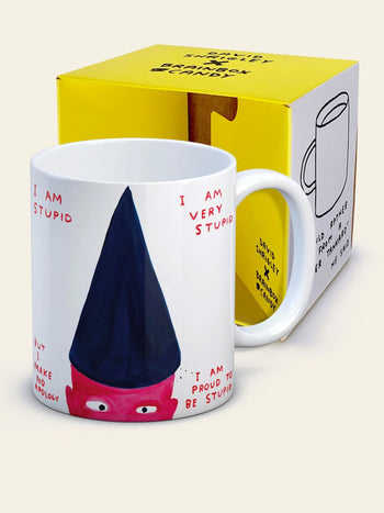 Brainbox Candy David Shrigley I Am Stupid Mug