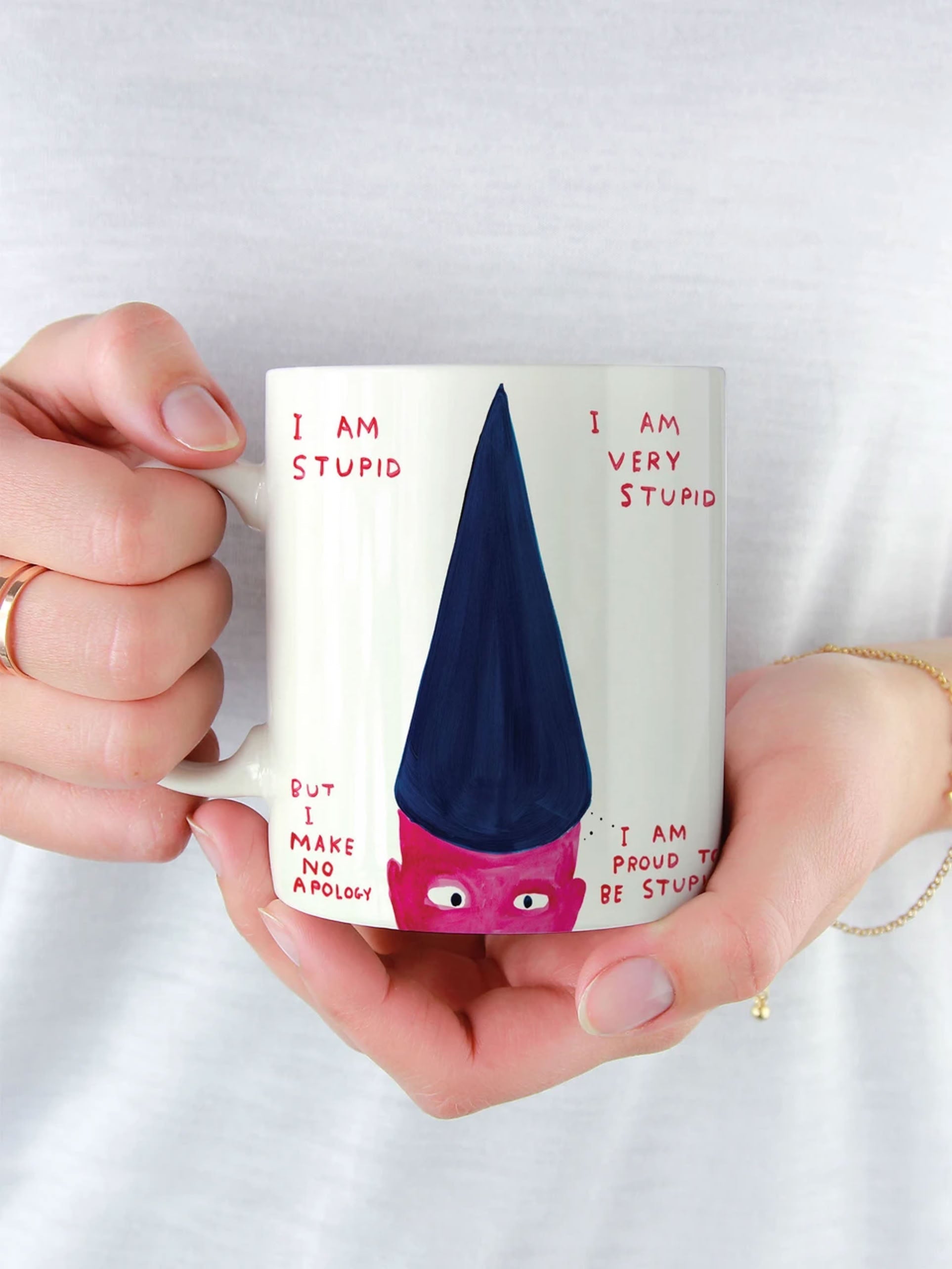 Brainbox Candy David Shrigley I Am Stupid Mug