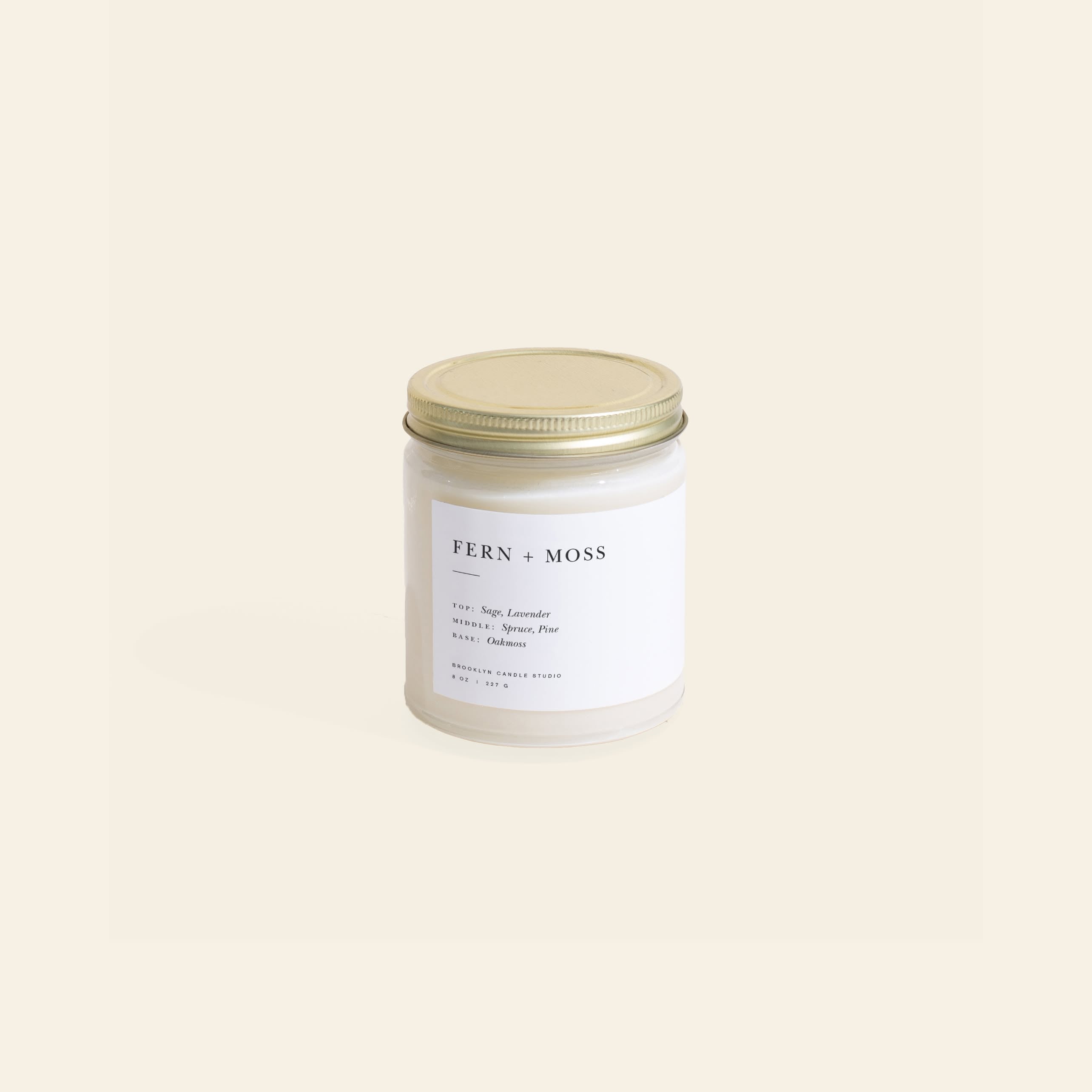 Brooklyn Candle Studio Fern + Moss Jar Candle