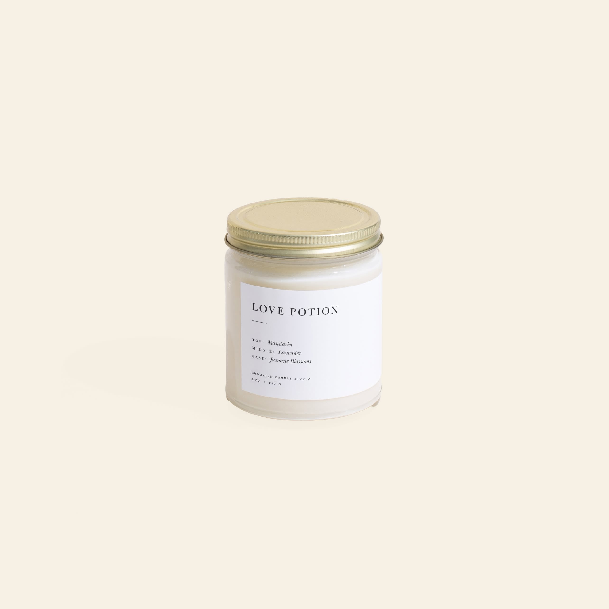 Brooklyn Candle Studio Love Potion Jar Candle