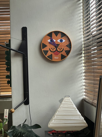 Brutto Studio Brulè Wall Clock Multicolour