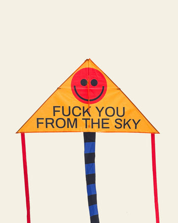 Brutto Studio Fuck You From The Sky Kite Multicolour
