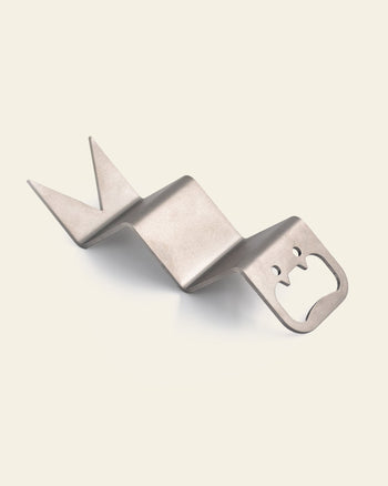 Brutto Studio Serpe Bottle Opener Silver