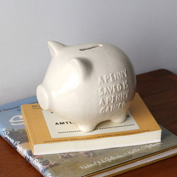DETAIL Crackle Piggy Bank