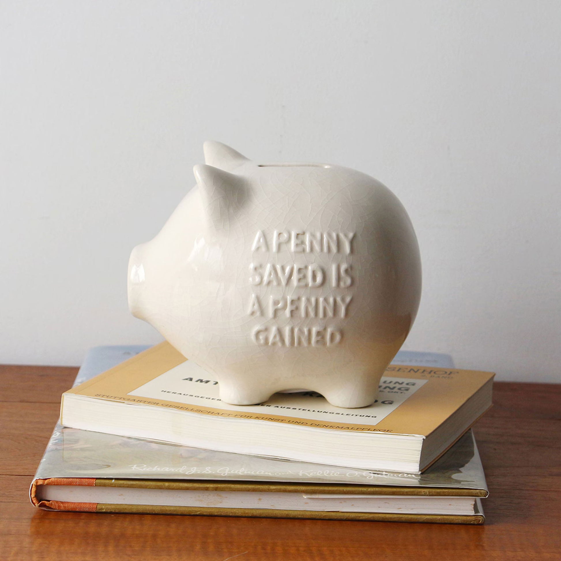 DETAIL Crackle Piggy Bank